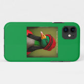 ユーモラスなジャマイカン・レゲエ・マングース・カナダガチョウ Case-Mate iPhoneケース (裏面(横))