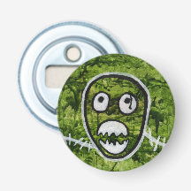 ユーモラスなスカルモンスターのイラスト