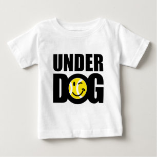 ユーモラスなスローガンの入った面白いテニスギフト ベビーTシャツ