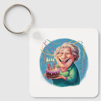 ユーモラスなナナの誕生日パーティー キーホルダー