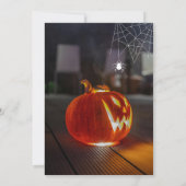 ユーモラスなユーロシックハロウィンパーティー招待状 招待状 (裏面)