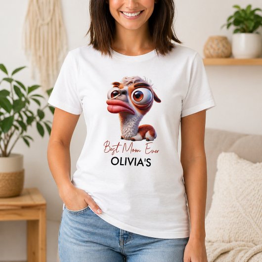 ユーモラスなラマの似顔絵 1歳の誕生日 Tシャツ