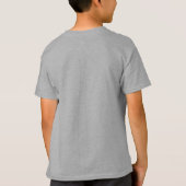 ユーモラスなリャマディージョのイラスト Tシャツ (裏面)