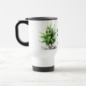 ユーモラスな内向型の植物愛好家マグカップ トラベルマグ (左)