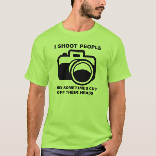 ユーモラスな写真家 写真撮影 Tシャツ