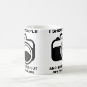 ユーモラスな写真撮影のカメラマンマグカップ コーヒーマグカップ (中央)