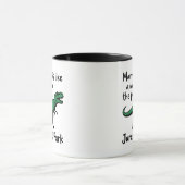 ユーモラスな結婚式＆記念日ギフト マグカップ (中央)