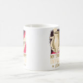 ユーモラスな陶芸 コーヒーマグカップ (中央)