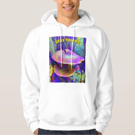 ユーモラスな「Stay Trippy」Tシャツ パーカ