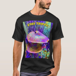 ユーモラスな「Stay Trippy」Tシャツ Tシャツ