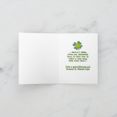 ユーモラスに長いアイルランド語の物語を短いカードを作る カード (内部)