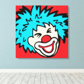 ユーモラスピエログラフィックのキャンバスのラッププリント キャンバスプリント (インサイチュ (ウッドフロア))