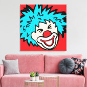 ユーモラスピエログラフィックのキャンバスのラッププリント キャンバスプリント (インサイチュ (リビング))