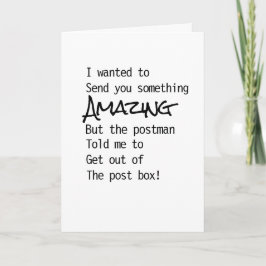 ユーモラス誕生日カード カード