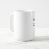ユーモラス グレー 遊び心ある猫 エジプシャンマウ コーヒーマグカップ (正面左)