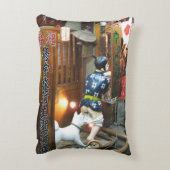 ユーモ日本のー – ズボンを下ろす犬 アクセントクッション (裏面(縦))