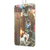 ユーモ日本のー – ズボンを下ろす犬 カーエアーフレッシュナー (左)