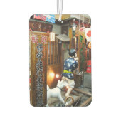 ユーモ日本のー – ズボンを下ろす犬 カーエアーフレッシュナー (裏面)