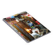 ユーモ日本のー – ズボンを下ろす犬 ノートブック (右側)