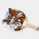 ユーラシアイーグルフクロウのデジタル卓球ラケット 卓球ラケット (横)