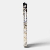 ユーラシアイーグルフクロウの水の色アートブラウン Case-Mate iPhoneケース (裏面 / 左)