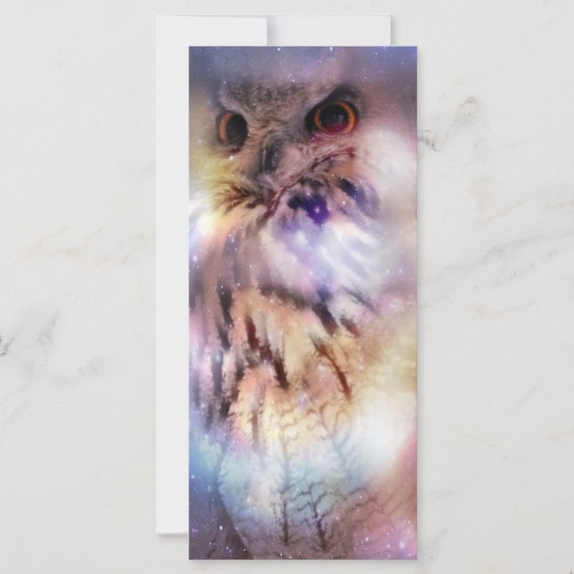 ユーラシアイーグルフクロウラックカード (正面)