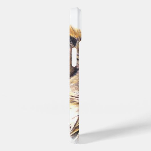 ユーラシアイーグル素晴らしフクロウのアートウォーター色 Case-Mate iPhoneケース (裏面 / 右)