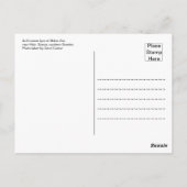 ユーラシアリ威厳のあるンクスatスクーネ動物園はがき ポストカード (裏面)