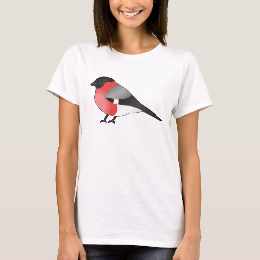 ユーラシアンウソの可愛いキャラクターイラスト Tシャツ (正面)