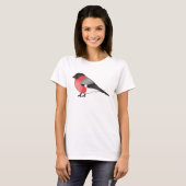 ユーラシアンウソの可愛いキャラクターイラスト Tシャツ (正面フル)