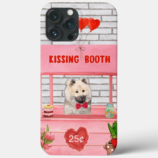 ユーラシアー犬のバレンタインデーキスブース Case-Mate iPhoneケース (裏面)