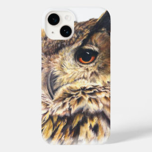 ユーラシア·イーグル·フク素晴らしロウ美術水彩 Case-Mate iPhone 14ケース