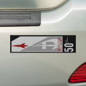 ユーリガガリンボストックワン バンパーステッカー (車上)