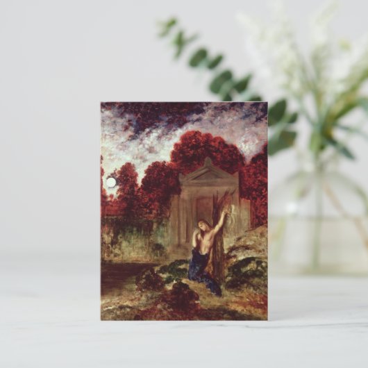 ユーリダイスの墓でのオルフェウス ポストカード (スタンド正面)