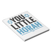 ユーリトルホラハヌカユダヤ人おもしろいことわざギフト ノートパッド (アングル)