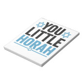 ユーリトルホラハヌカユダヤ人おもしろいことわざギフト ノートパッド (回転)