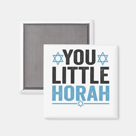 ユーリトルホラハヌカユダヤ人おもしろいことわざギフト マグネット (正面/裏面)