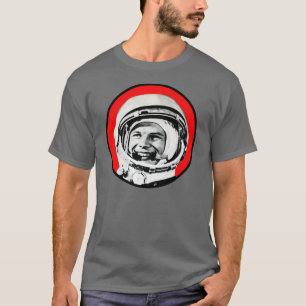 ユーリ・ガガリン – ソ連の英雄&コスモナウトTシャツ Tシャツ