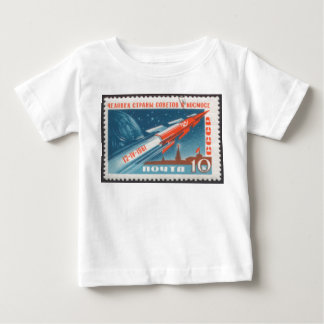 ユーリ・ガガーリンボストク1は宇宙第1位の男性 ベビーTシャツ