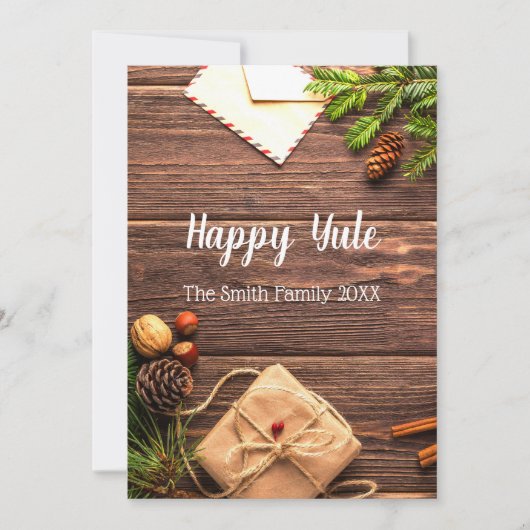 ユールおめでとう シーズンカード (正面)