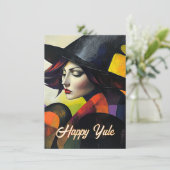 ユールと冬至のカード シーズンカード (スタンド正面)