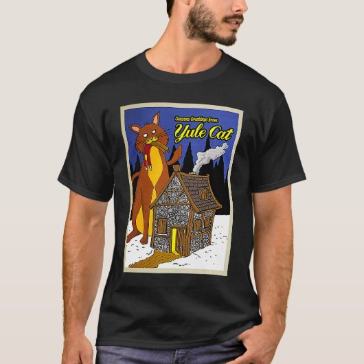 ユールキャット Tシャツ (正面)