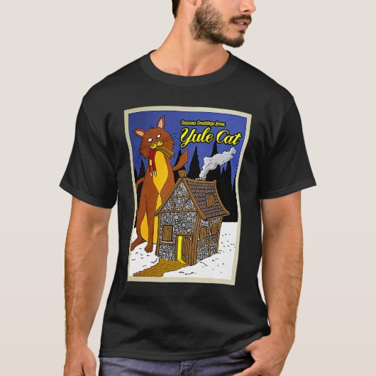 ユールキャット Tシャツ (正面)