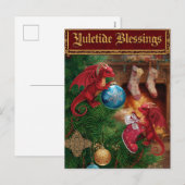 ユールタイドの祝福 ファンタジードラゴン クリスマス (正面/裏面)