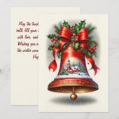 ユールタイド カル ベル シーズンカード (正面/裏面)