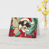 ユールフェアリー カード (黄色い花)