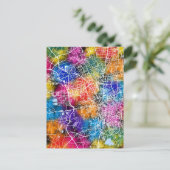 ユールムチ中国シティマップ ポストカード (スタンド正面)