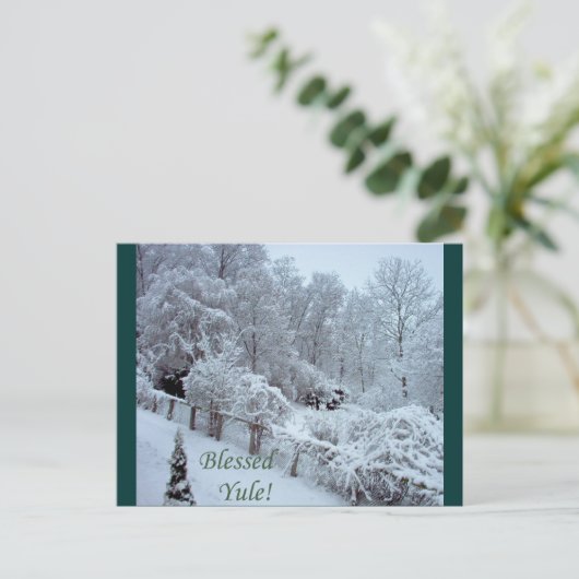 ユール祝福 ポストカード (スタンド正面)