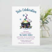 ユール・ウィンター・ソルスティス 魔女の鍋 ホーリー スノー 招待状 (スタンド正面)