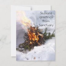 ユール(キリスト降誕祭)のクリスマスの挨拶状のコレクション